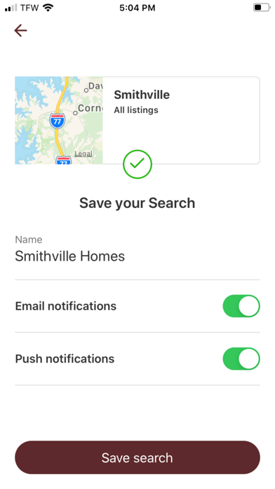 IJ Home Search Screenshot