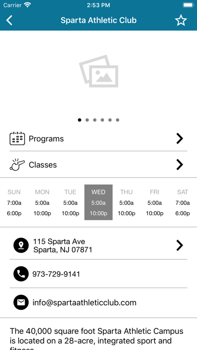 SAC SPARTA Screenshot