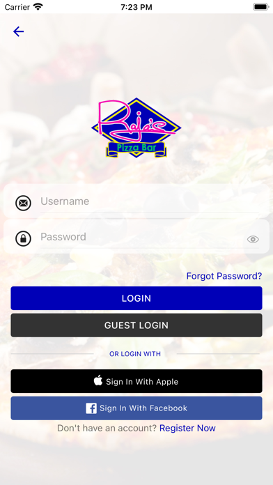 Rajas Pizza Bar Glasgow Screenshot