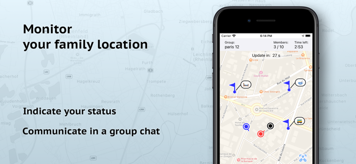 Top-Top Group Location Service