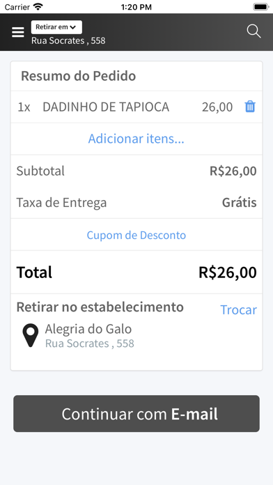 Alegria do Galo Screenshot