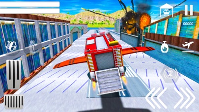 Real Flying Fire Truck Robot Screenshot