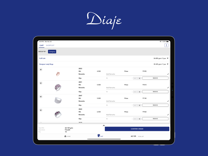 Diaje - Silver Jewellery