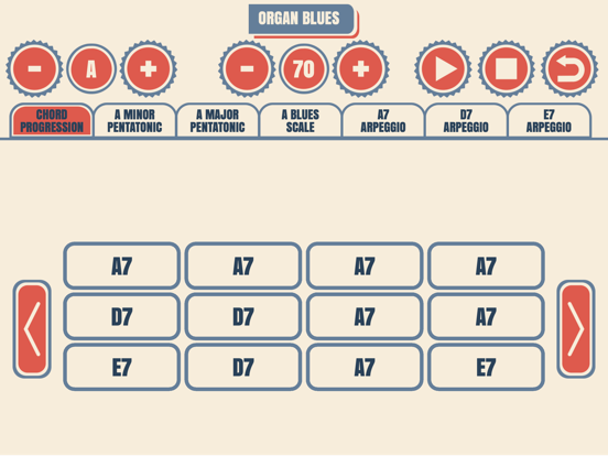 Screenshot #5 pour Slow Blues Guitar Jam Tracks