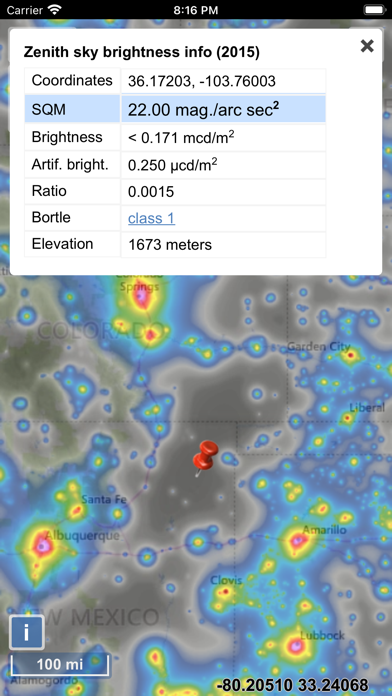 Light Pollution Map screenshot1