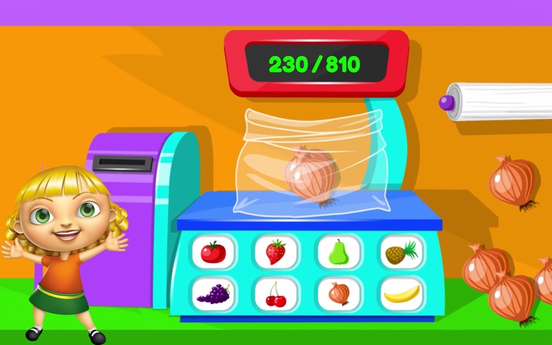 Kids Going to Shopping Game Screenshot
