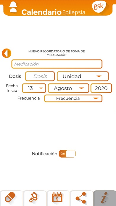 Screenshot #3 pour GSK Mi Epilepsia
