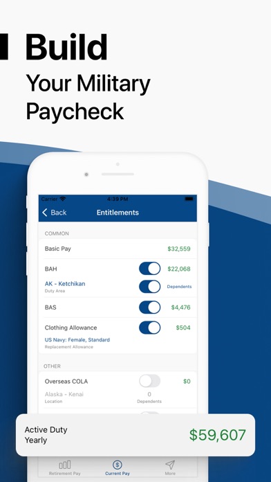 Military Money: Pay & Pension Screenshot