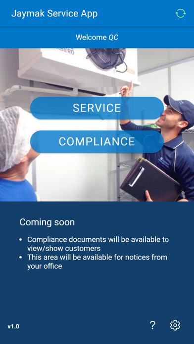 Jaymak Service Screenshot