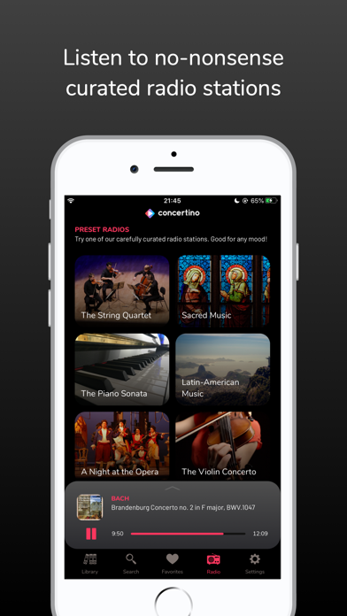 Concertino Screenshot
