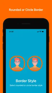 uniqpp - border for profile iphone screenshot 2