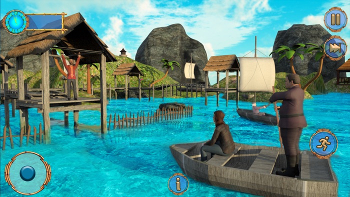 Raft Survival Ocean Sim Game