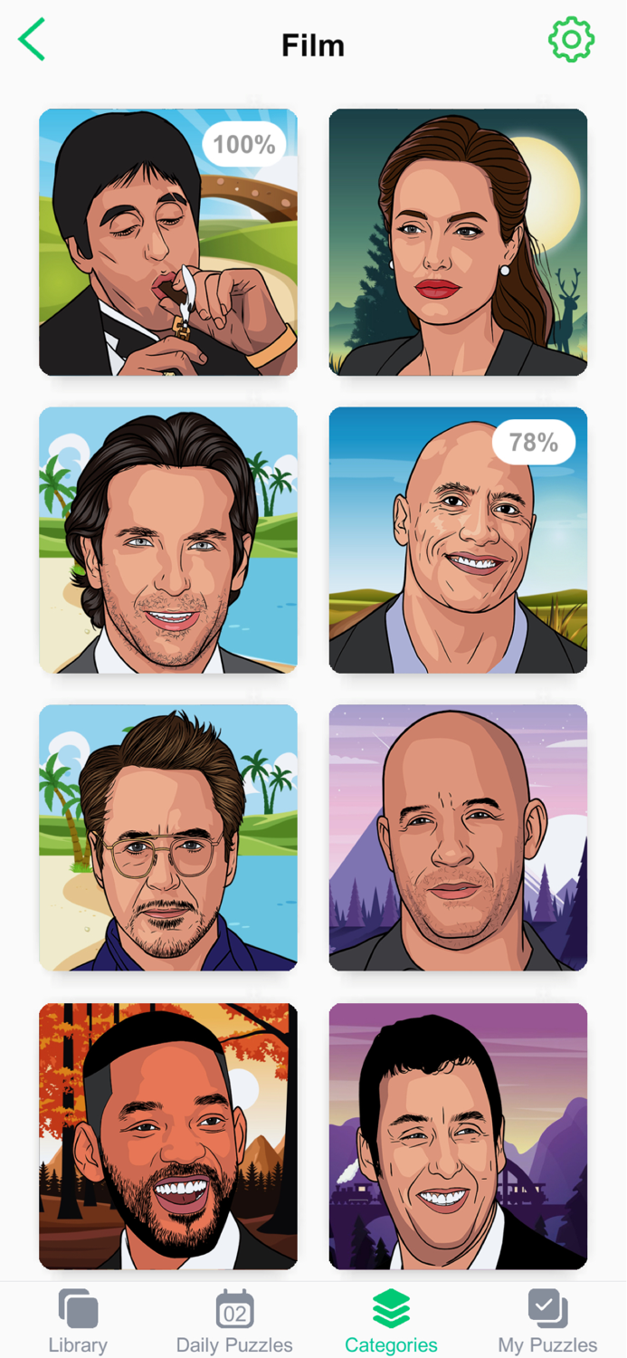 Celebrity Jigsaw Puzzles 2021