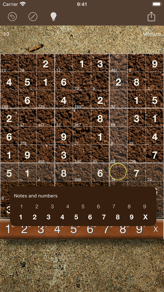 #5. Sudoku (Oh No! Another One!) (iOS) 由: Sonya Marcarelli