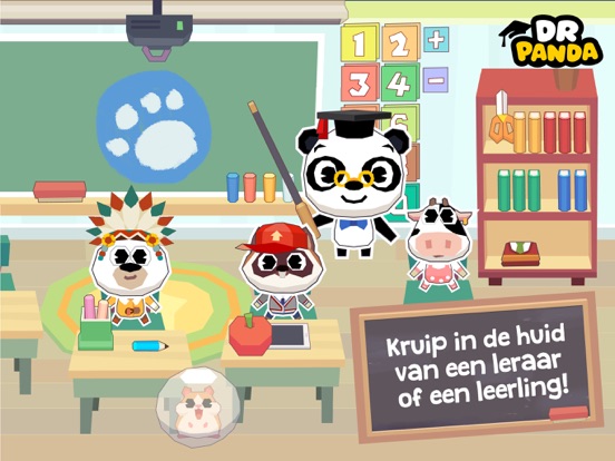 Dr. Panda School iPad app afbeelding 2