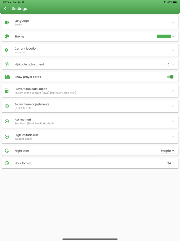 Sunnah Helper (Islam) iPad screenshot 5 - Lifestyle app