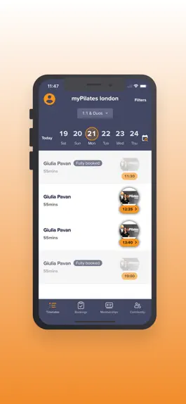Game screenshot myPilates London hack