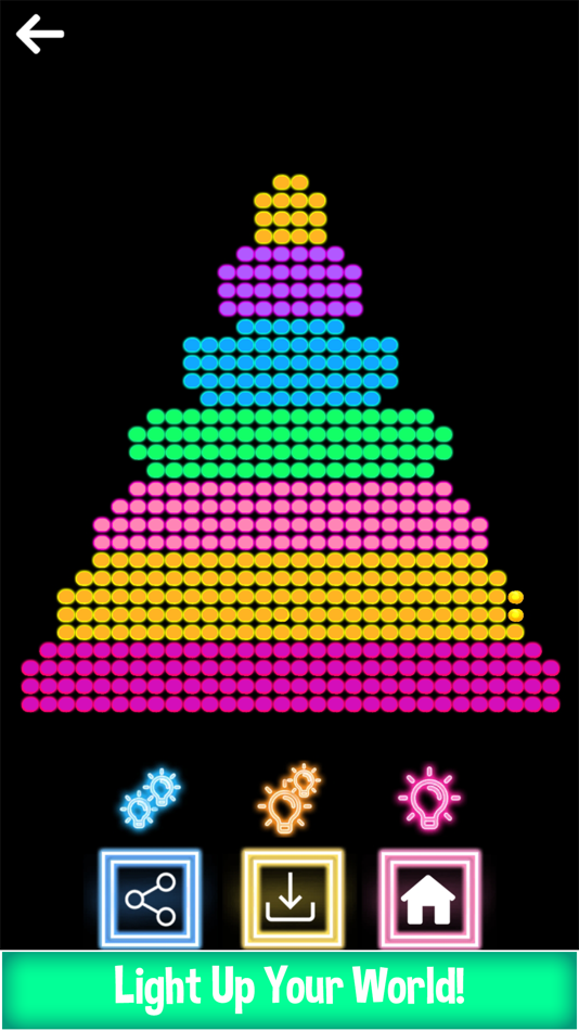 #5. Lite-Brite Numbers Retro Art (iOS) 由: Vector Labs Limited