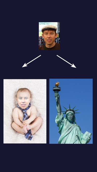 Screenshot #1 pour FaceGo: Face Changer & Morpher