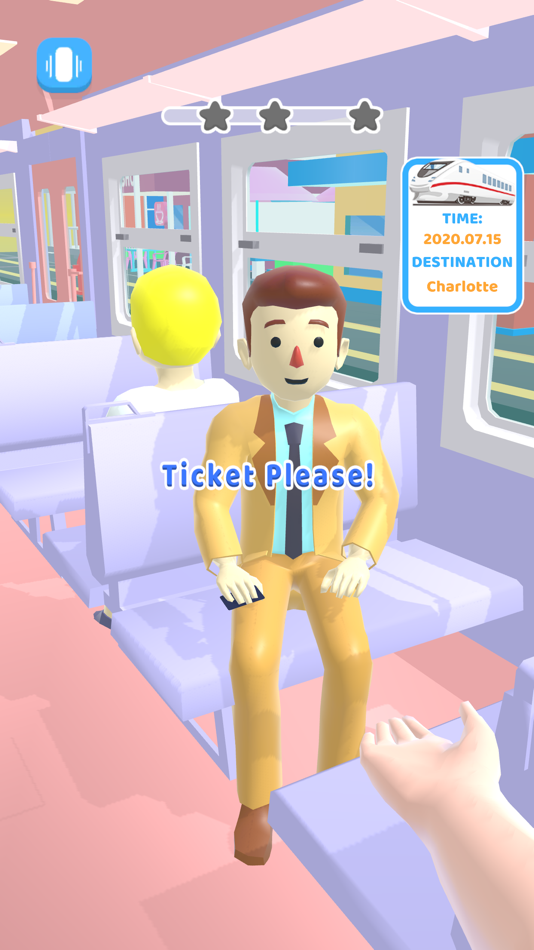 #3. Ticket Collector 3D (iOS) Podle: 庆龙 刘