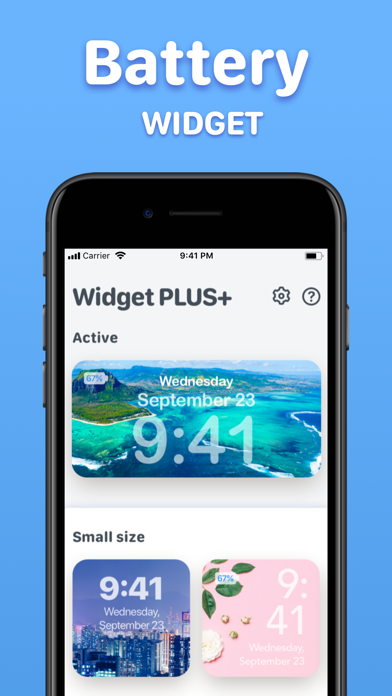 Widget PLUS+ - Photo & Weather Screenshot