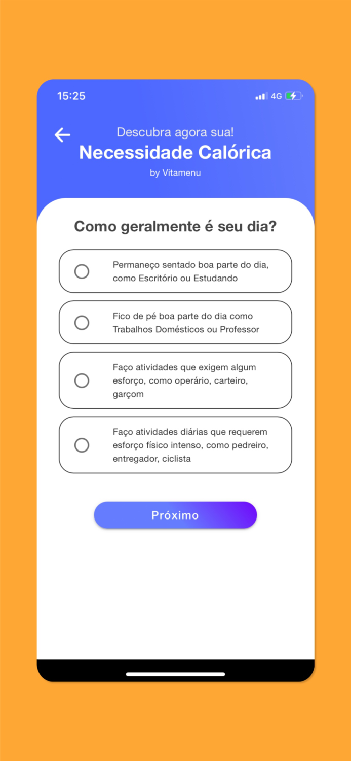 Calorias Diárias and Basal