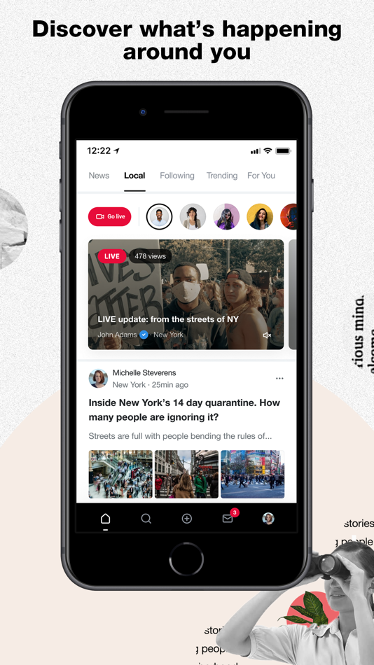 #1. Feedc - Local news (iOS) 由: Feedc