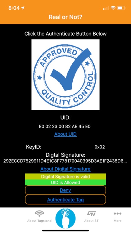 Real or Not with TruST25