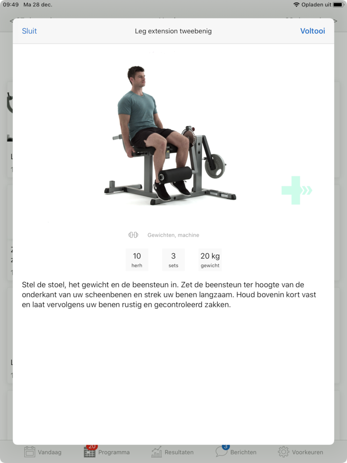 Fysioapp - online zelfhulp