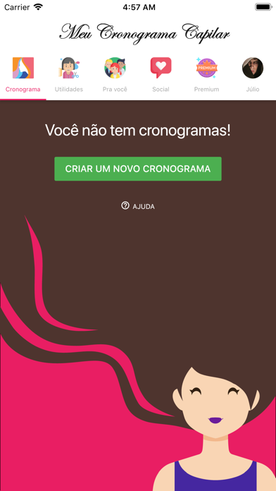 Meu Cronograma Capilar Screenshot