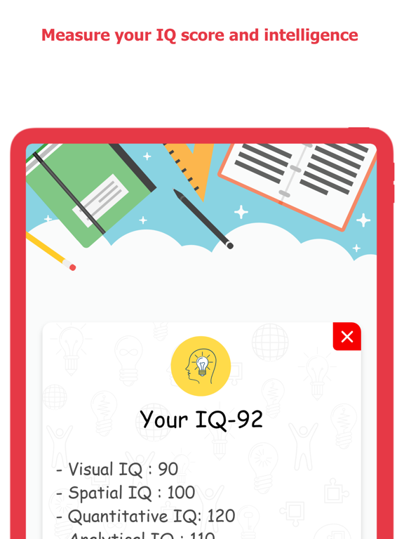 Screenshot #4 pour IQ Test for All: Brain Game