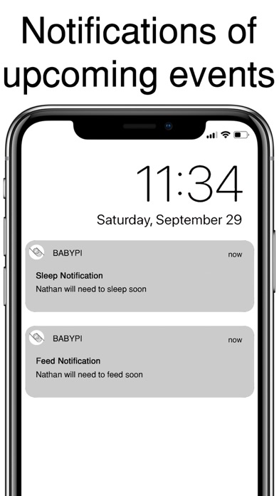 BabyPi Smart Baby Log Tracker Screenshot