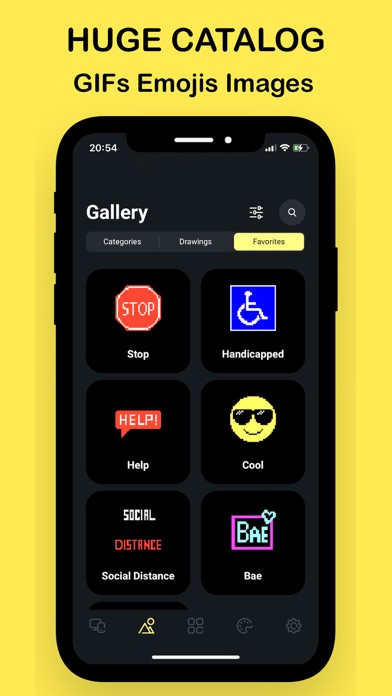 Mojipic-Wireless Emoji Display Screenshot
