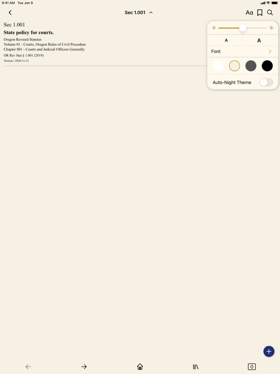Screenshot #6 pour Oregon Revised Statutes