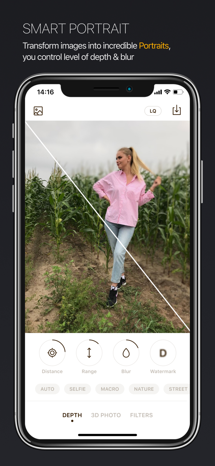 DPTH PRO AI 3d-photo editor