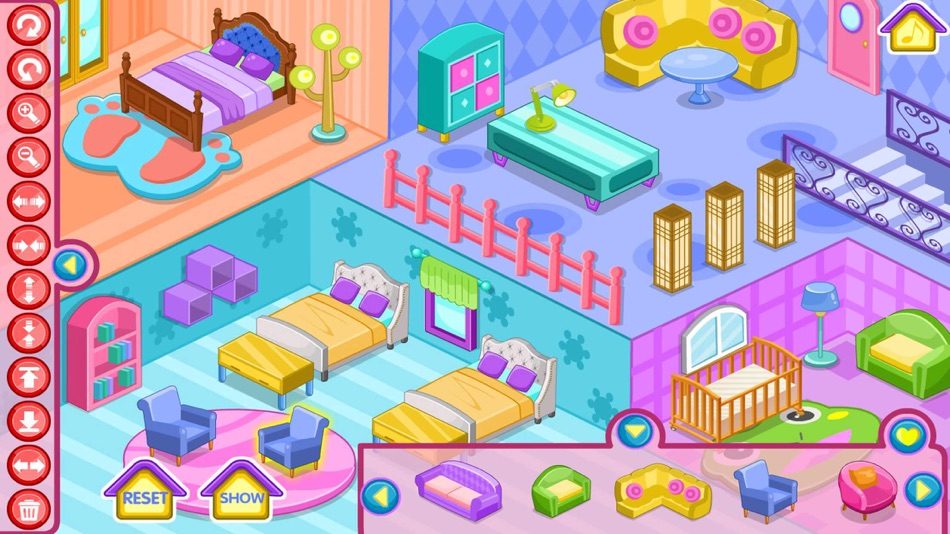 #3. New home decoration game (iOS) 由: Les Placements R.A. Inc.