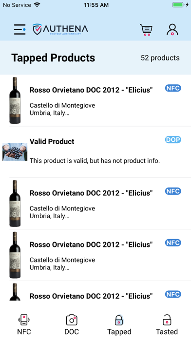 Screenshot #1 pour Authena Wine & Spirits