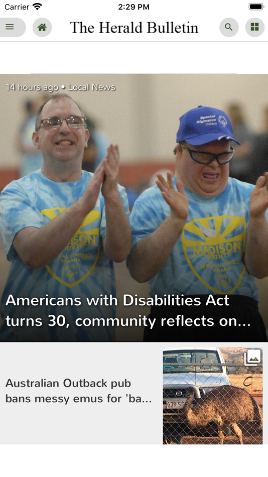 #2. The Herald Bulletin (iOS) 由: CNHI LLC