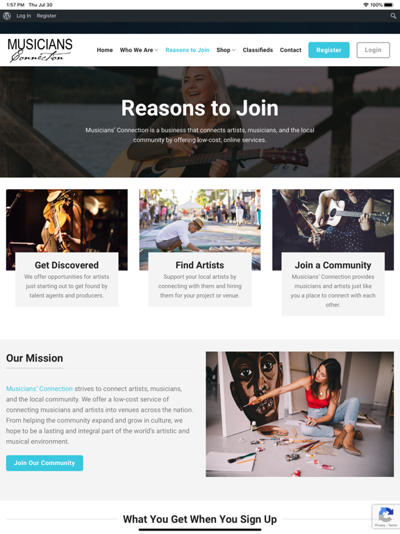 Screenshot #6 pour Musicians Connection