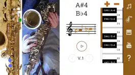 Game screenshot 2D Saxophone Fingering Chart apk