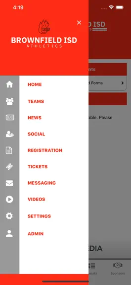 Game screenshot Brownfield ISD Athletics apk