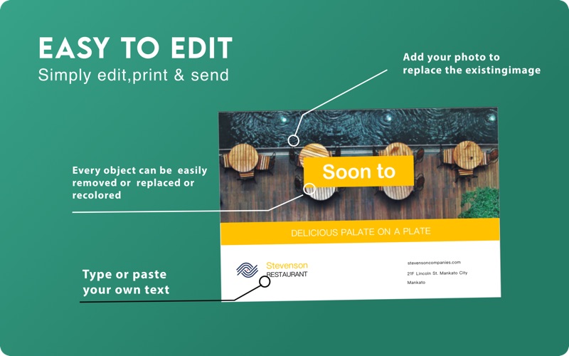 Screenshot #3 pour Design Business Card Templates