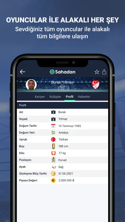 Sahadan Canlı Sonuçlar iPhone Ekran Görüntüsü 6