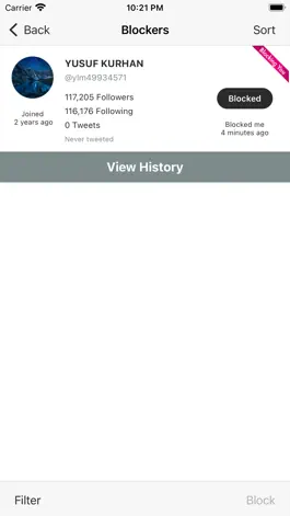 Game screenshot Find Unfollowers For Twitter apk
