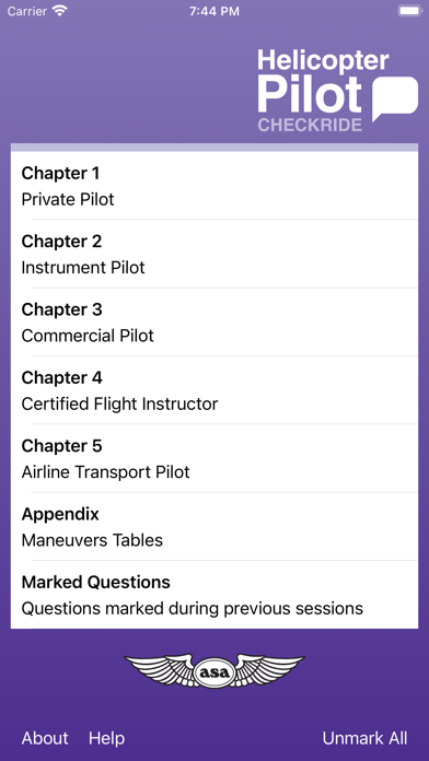 How to cancel & delete Helicopter Pilot Checkride from iphone & ipad 1