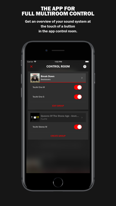 Teufel Raumfeld Screenshot