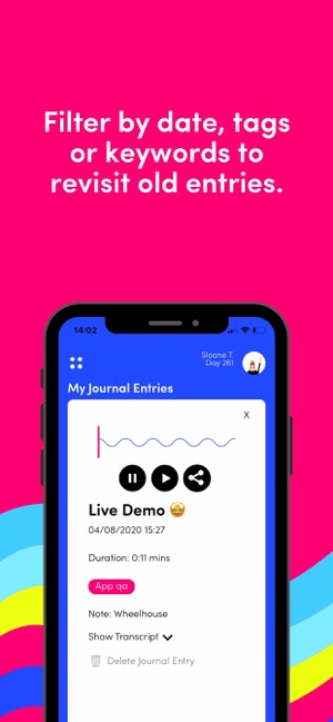 Voice journal best sale app