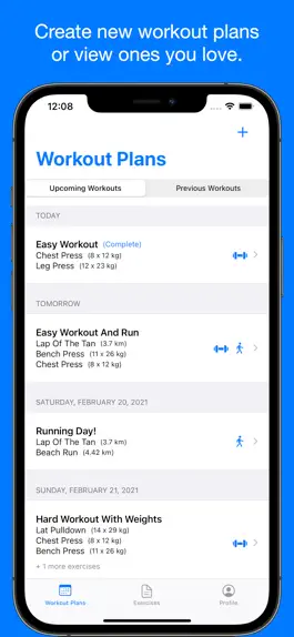 Game screenshot Workout Planner - Exercise mod apk