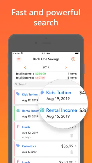 Скриншот Easy Spending Budget на iPhone 4