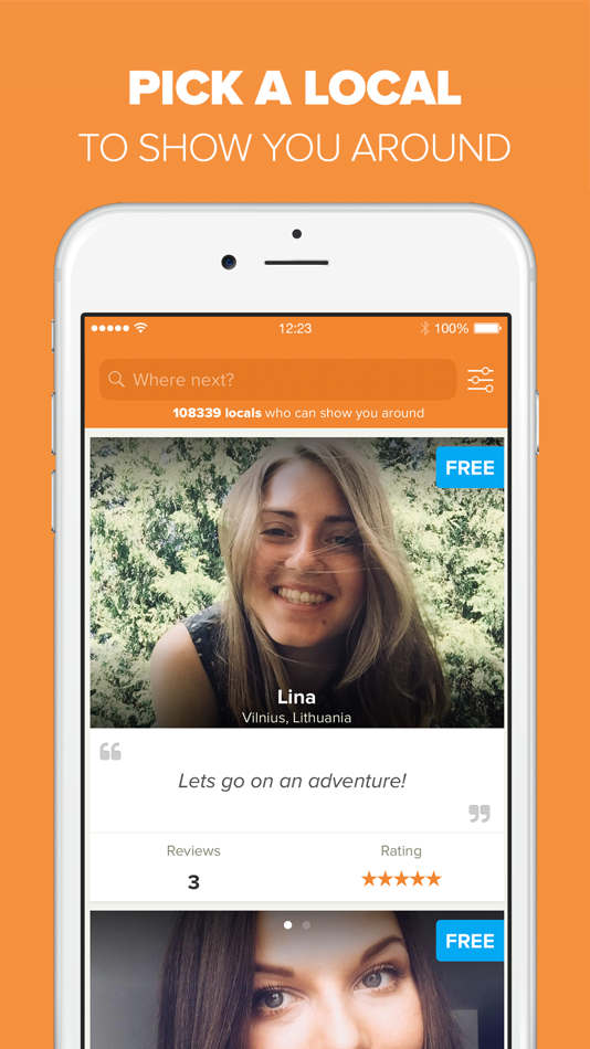 #1. Showaround - Find a Local (iOS) 由: IT Benefits